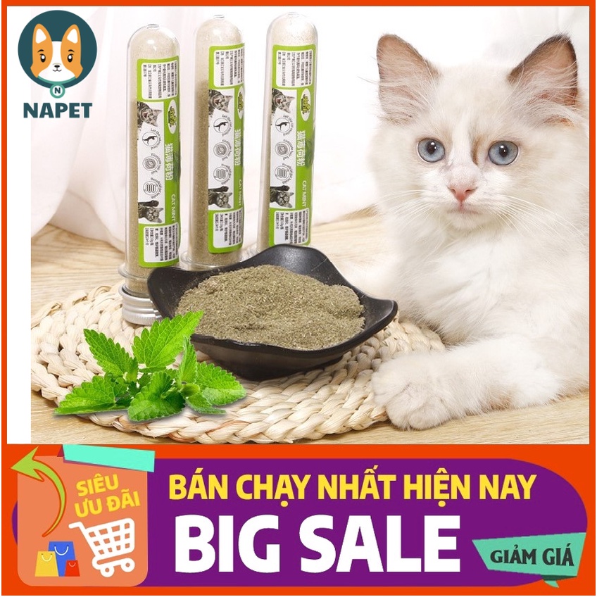 Ống cỏ canip mèo chứa rất nhiều vitamin và khoáng chất, cân bằng dinh dưỡng cho mèo giảm stress cho mèo