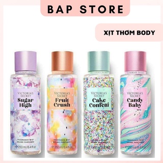 Xịt thơm toàn thân body mist victoria's secret 250ml