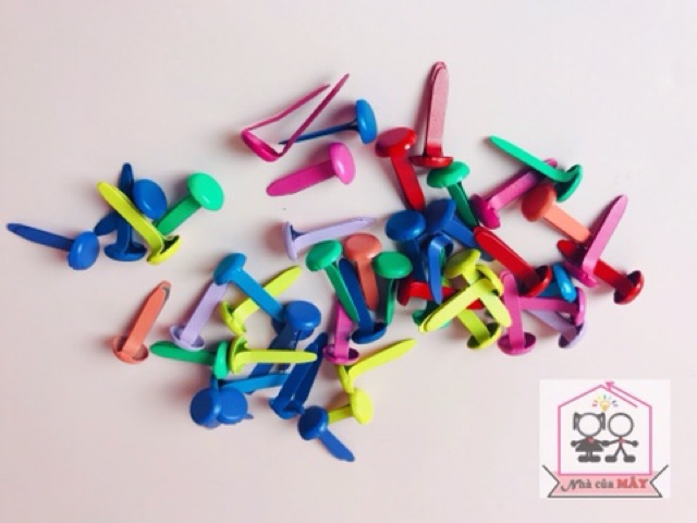 Ghim cánh phượng làm đồ handmade, học liệu cho bé