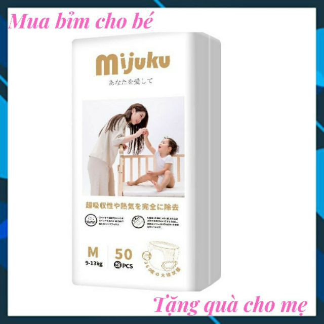Bỉm quần mijuku size M 50M
