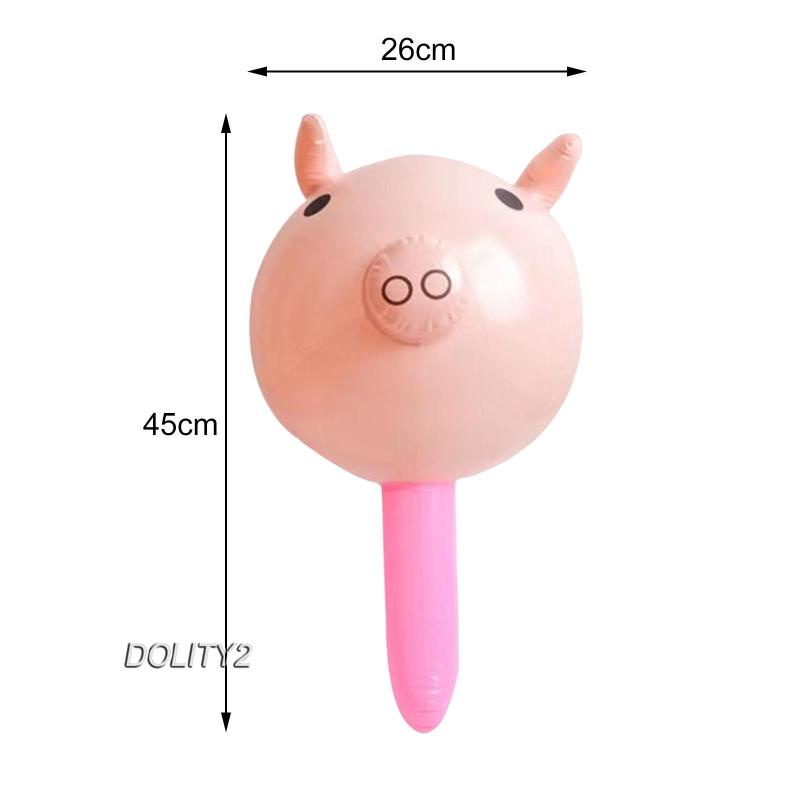 [Dolity2] Bong Bóng Bơm Hơi Hình Động Vật Hoạt Hình Trang Trí Ngày Lễ