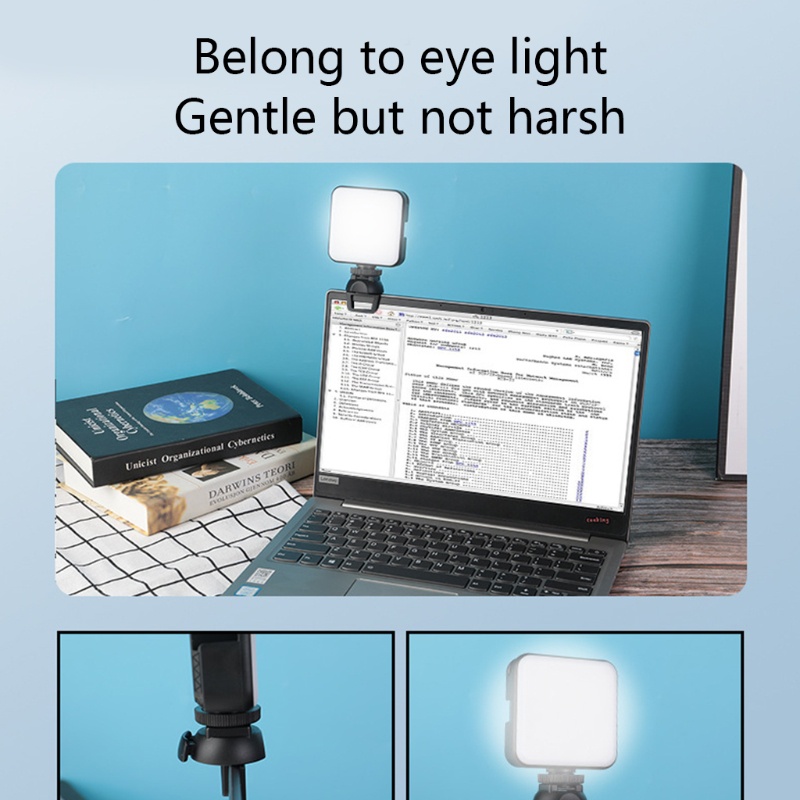 Bộ Đèn zzz Có Thể Điều Chỉnh Độ Sáng Hỗ Trợ Quay Video / Phát Sóng Trực Tiếp Cho Laptop / Máy Tính