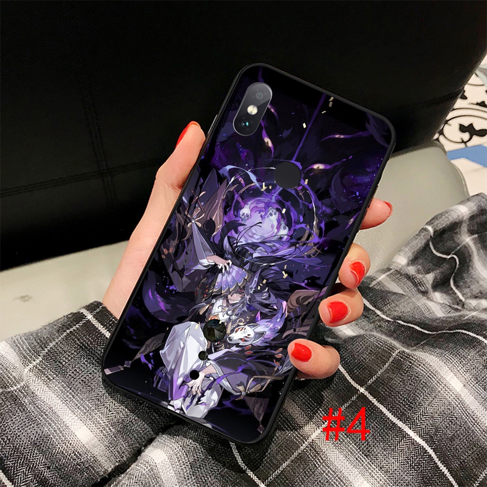 Ốp Lưng Silicone Hình Onmyoji Cho Xiaomi Mi 6 8 Lite 9 Pro F1 A1 A2 5x 6x