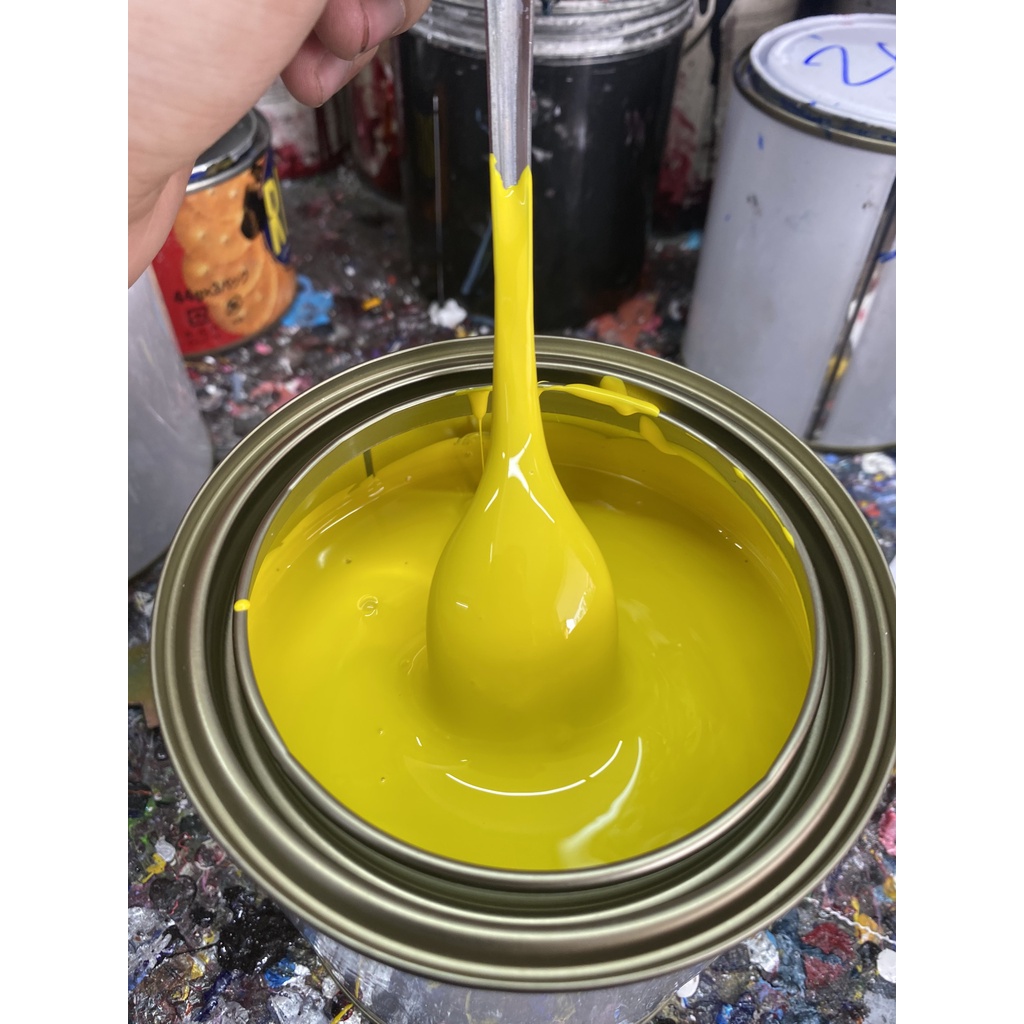 Sơn Màu Cơ bản 1K (Sơn Oto, Xe Máy) Lon 1Kg