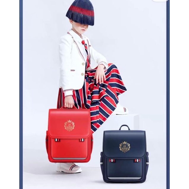 BALO UEK DA CHO BÉ TIỂU HỌC TẶNG KÈM HỘP BÚT DA