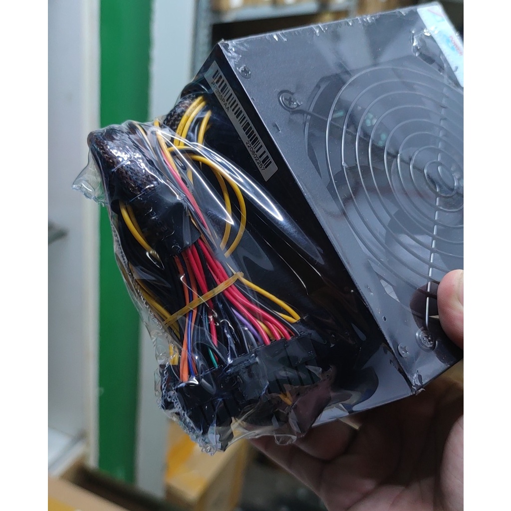 Nguồn máy tính Nguồn Arrow 650W- 24pin - Màu đen - Hàng Chính Hãng