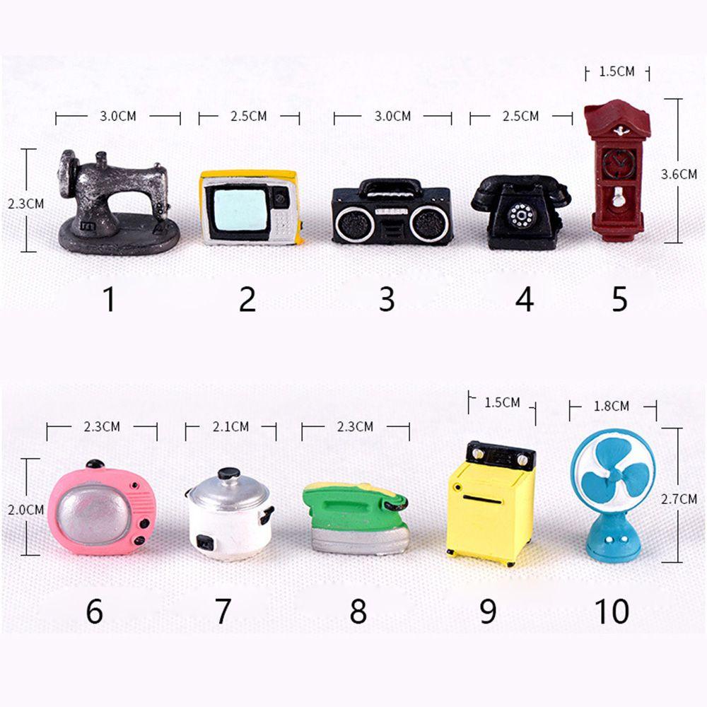 Quạt Mini Hình Radio Phong Cách Retro Dùng Trang Trí Nhà Cửa DIY