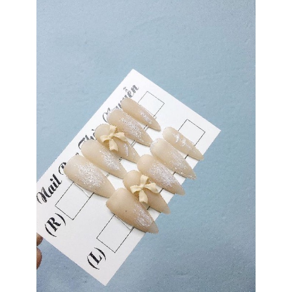 Nailbox Móng Úp thiết kế ( tặng kèm keo + dũa )