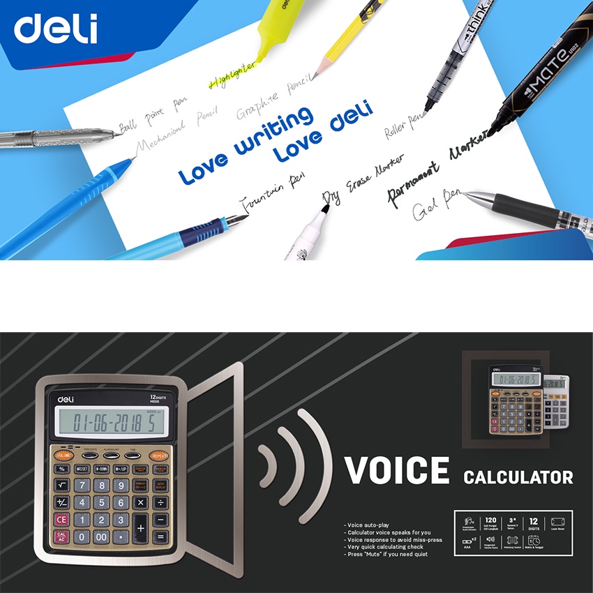 Dụng cụ bấm lỗ giấy Deli 102- 104  – Máy đục lỗ giấy Deli 102-104  nhanh chóng, hiệu quả HONEYMART