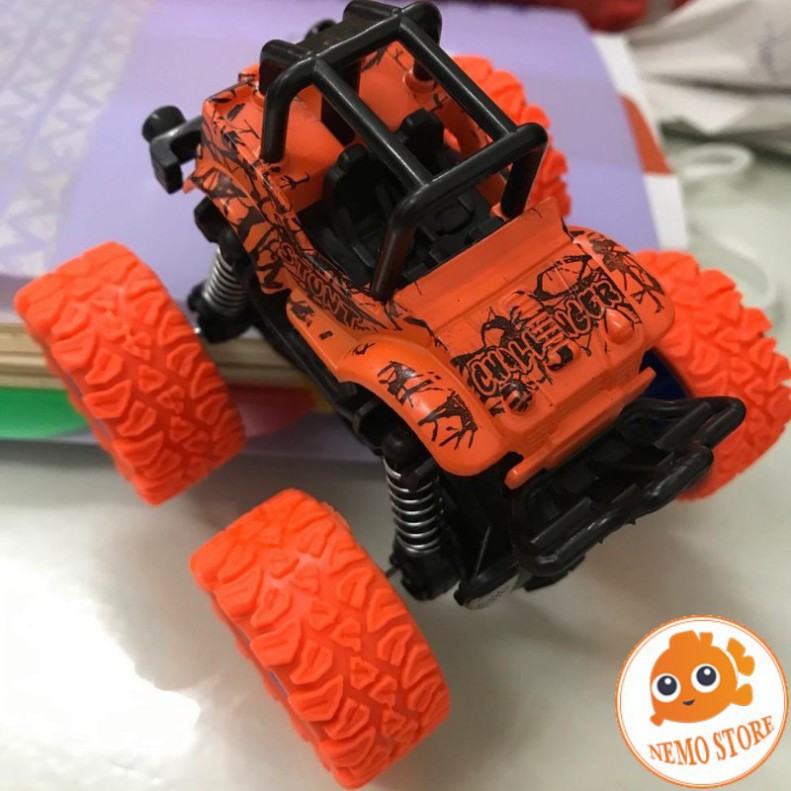 F2 OTP [Mã TOYNOV hoàn 20K xu đơn 50K] Xe Ô tô đồ chơi địa hình Buggy dùng quán tính bánh to cỡ to 2