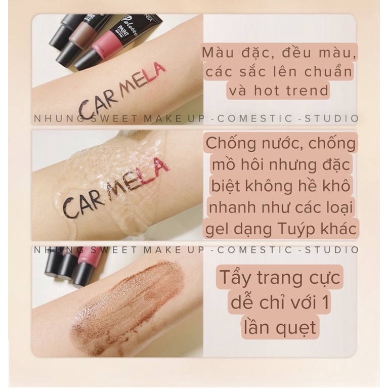 GEL KẺ MẮT dạng tuýp - Sản phẩm gel kẻ mắt chống khô + bền cả ngày tẩy trang dễ dàng 👍👍