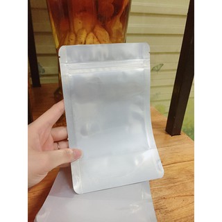 Túi zip bạc 3 biên đóng thực phẩm-1 cái