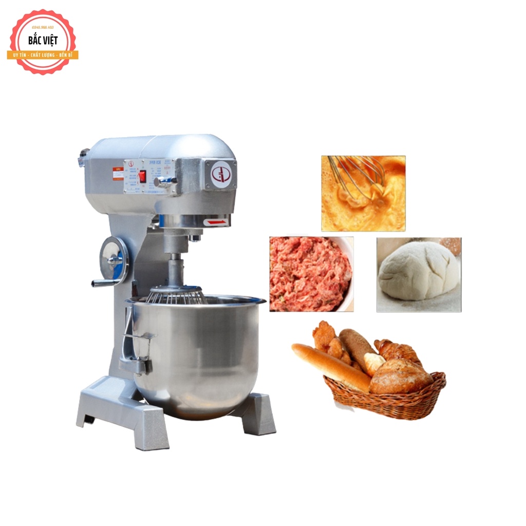 Máy trộn bột , đánh trứng, đánh kem, nhào bột đa năng loại B10 trộn được 1kg bột khô giá rẻ chất lượng- BH 12 THÁNG