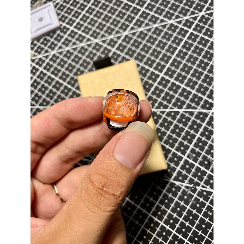 Nút Bàn Phím Keycap Galaxyman màu cam đen Resin làm bằng nhựa Resin Lionvn