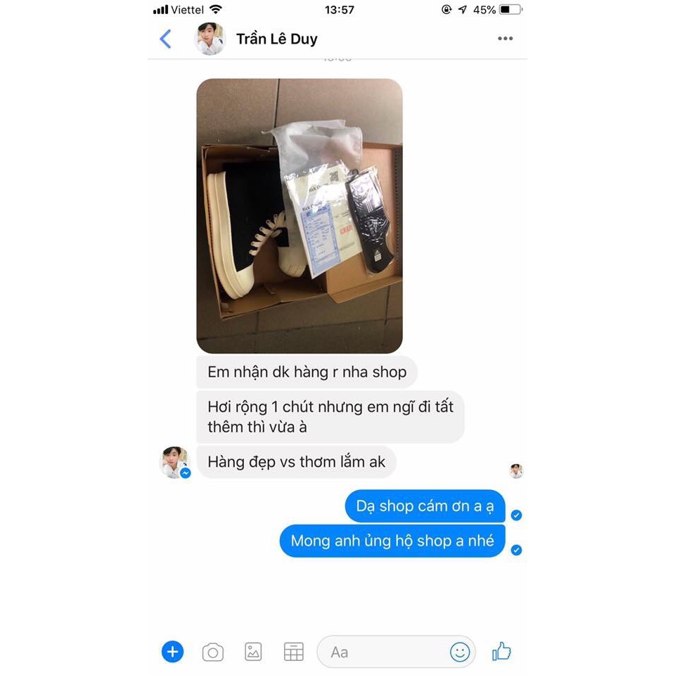 [Thanh Lý Xả Kho] Giày Rick Owens Cổ Cao Đế vani thơm phức Tặng Hộp Bill Tất Lọ Vệ sinh Giầy | BigBuy360 - bigbuy360.vn