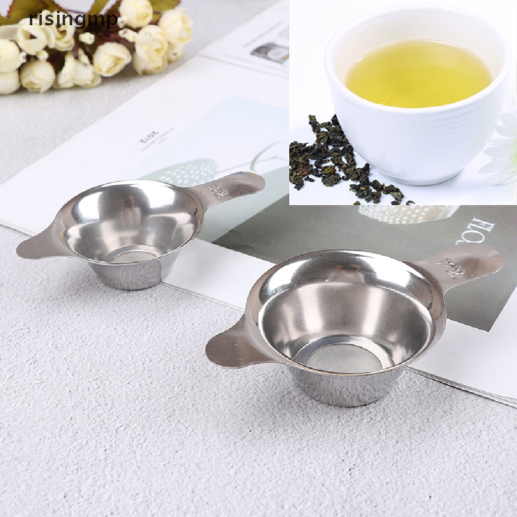 Dụng Cụ Lọc Trà Bằng Thép Không Gỉ Tiện Dụng ♨Trên đó