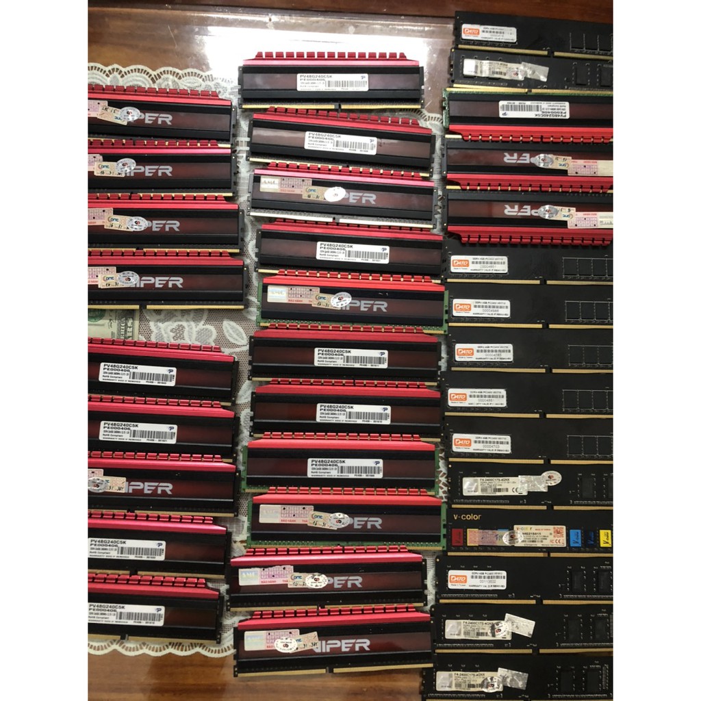 Ram 4G-DDR4-2400 Viper Tản Nhiệt Hàng Chính Hãng không kén main | BigBuy360 - bigbuy360.vn