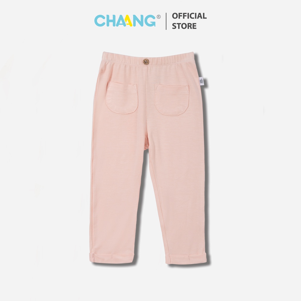 Quần Legging Jungle hồng phấn CHAANG