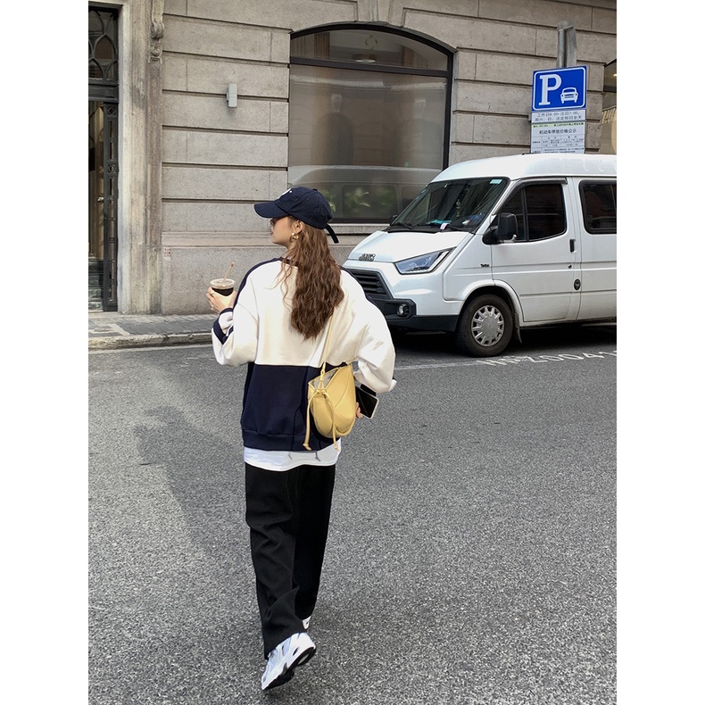 Áo Nỉ Sweater nữ Cao cấp Hàn Quốc Áo Sweater Nữ Thu Đông Ulzzang Thời trang