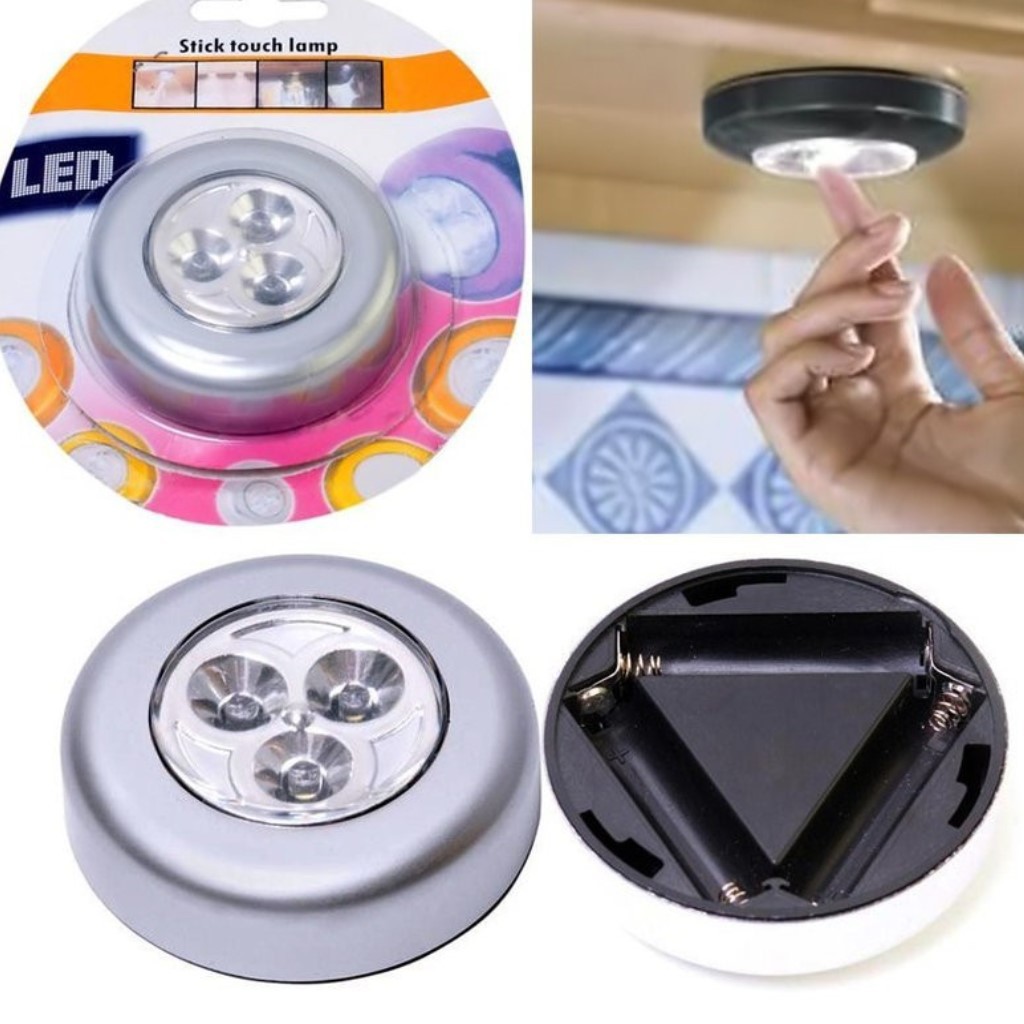 ĐÈN DÁN TƯỜNG ĐÈN LED 3 BÓNG DÁN TƯỜNG TIỆN LỢI