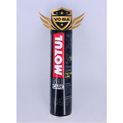 Xịt dưỡng sên motul c2, chai bôi trơn sên - bôi trơn xích motul C2 và C4