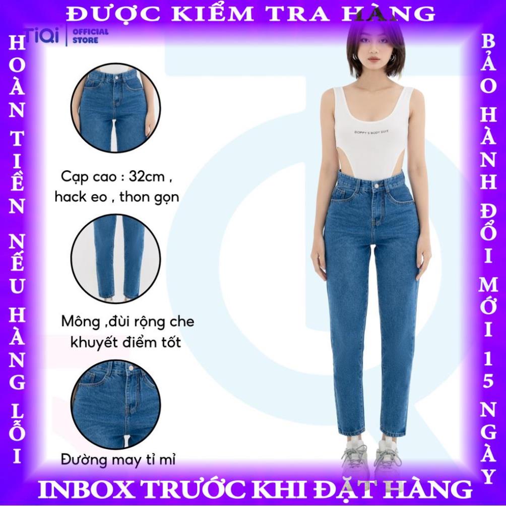 Quần Baggy Jean Trơn Hot Trend TiQi Jeans B1-211 baybay