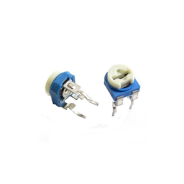 Biến trở cúc áo trắng xanh 100k VR 104 K1E9 RK-119