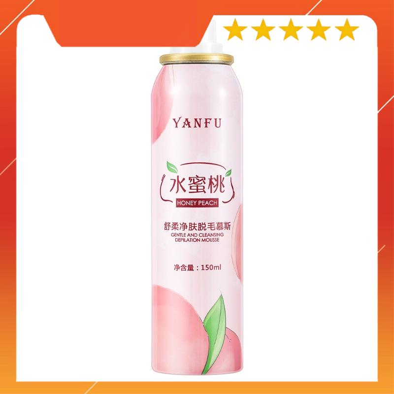 Xịt Tẩy Lông Hương Đào YANFU 150ml