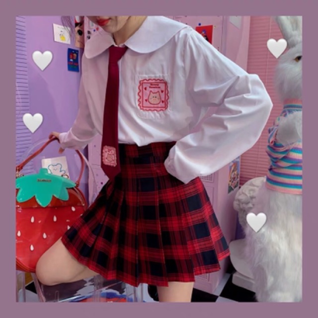 Chân váy tennis ngắn xếp ly họa tiết kẻ caro thời trang nữ phong cách trẻ trung năng động Hàn Quốc | BigBuy360 - bigbuy360.vn