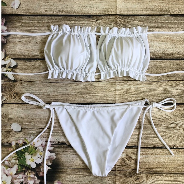 Bikini 2 Mảnh Áo Nhún, Bộ Bơi Hot Trong ( Bộ Sưu Tập Đồ Bơi ) | BigBuy360 - bigbuy360.vn