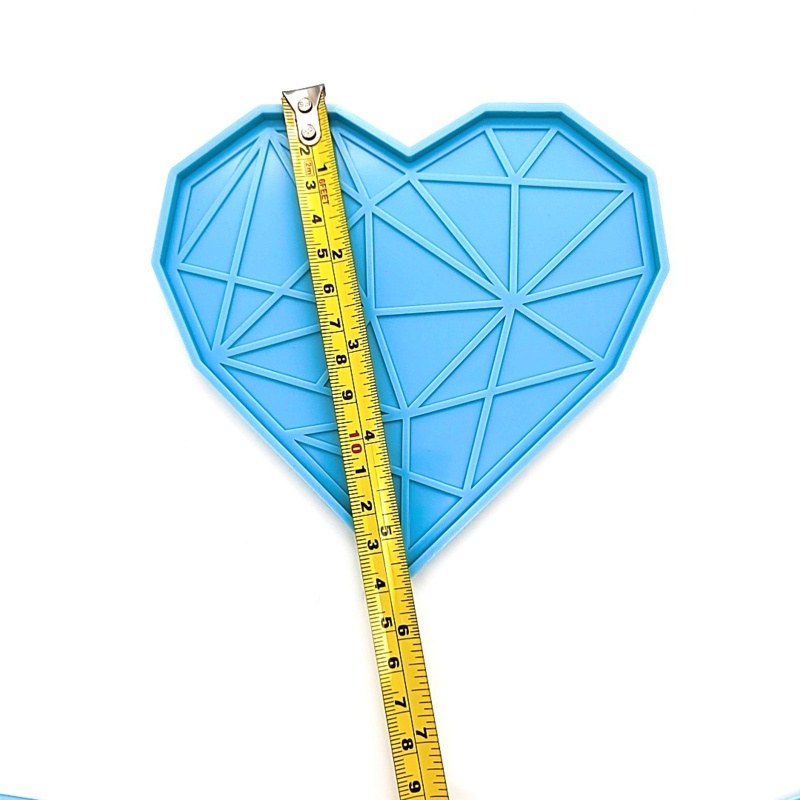 Khuôn Silicone Làm Đế Lót Cốc Bằng Resin