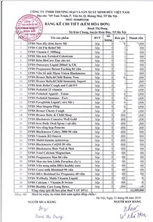 Vitamin tổng hợp cho bé