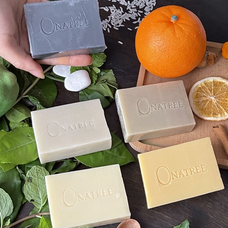 Xà Bông Bạc hà - Trà Xanh Làm Sạch Da Dưỡng Ẩm Giảm Bít Tắc Chân Lông