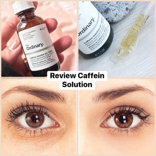 Serum Caffeine Solution 5% + EGCG trị quầng thâm bọng mắt
