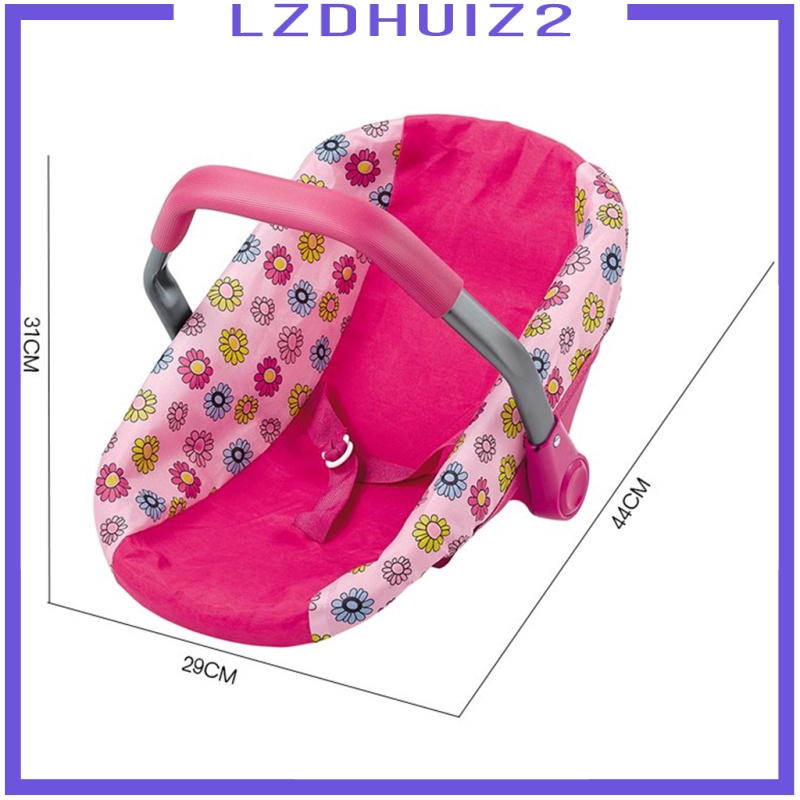 Búp Bê Sơ Sinh Ngồi Xe Hơi Đa Năng Kích Thước 16 Inch