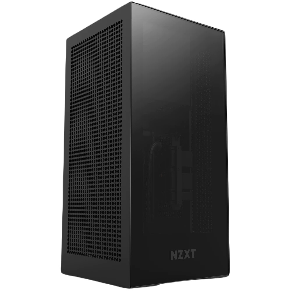 Vỏ case máy tính NZXT H1 Version 2 / Mini ITX / Kèm nguồn + Tản Nhiệt / Bảo hành 3 năm - Màu Đen