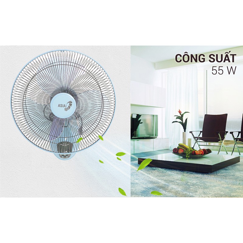 Quạt Treo Có Điều Khiển ASIA VINA L16006