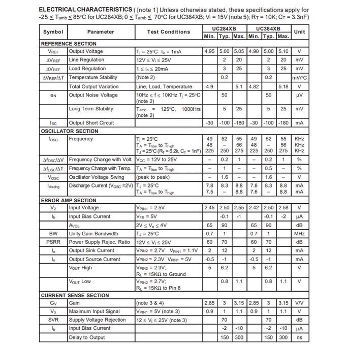 Linh kiện UC3842B SMD SOP08