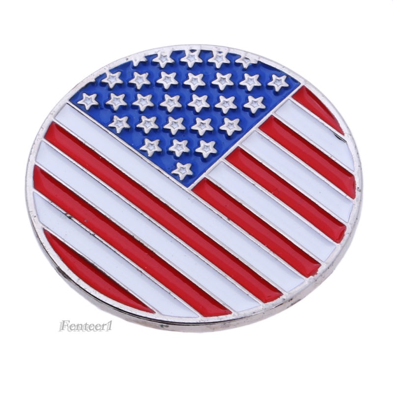 Phụ Kiện Đánh Dấu Vị Trí Bóng Golf Chuyên Nghiệp Bằng Hợp Kim 2.4cm Hiệu Fenteer1