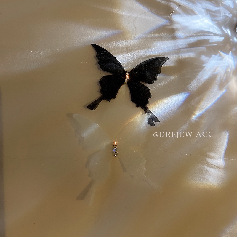 Vòng Cổ Choker Mặt Hình Bướm Xinh Xắn Thời Trang Cho Nữ