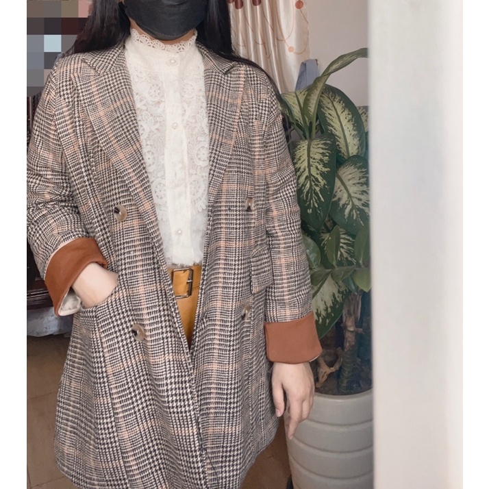 ÁO BLAZER KHOÁC VÉT DẠ DÀI - HÀNG SIÊU ĐỈNH ĐÃ VỀ