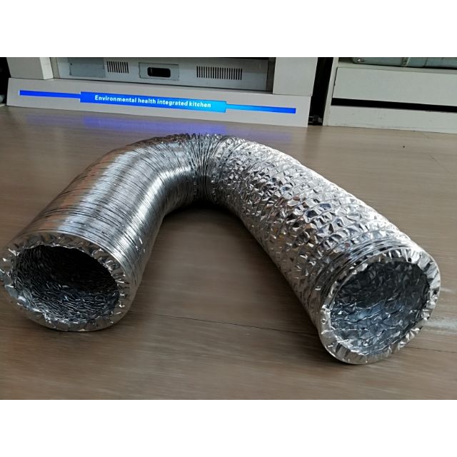 Ống gió bạc máy hút mùi D125mm x 1m | BigBuy360 - bigbuy360.vn
