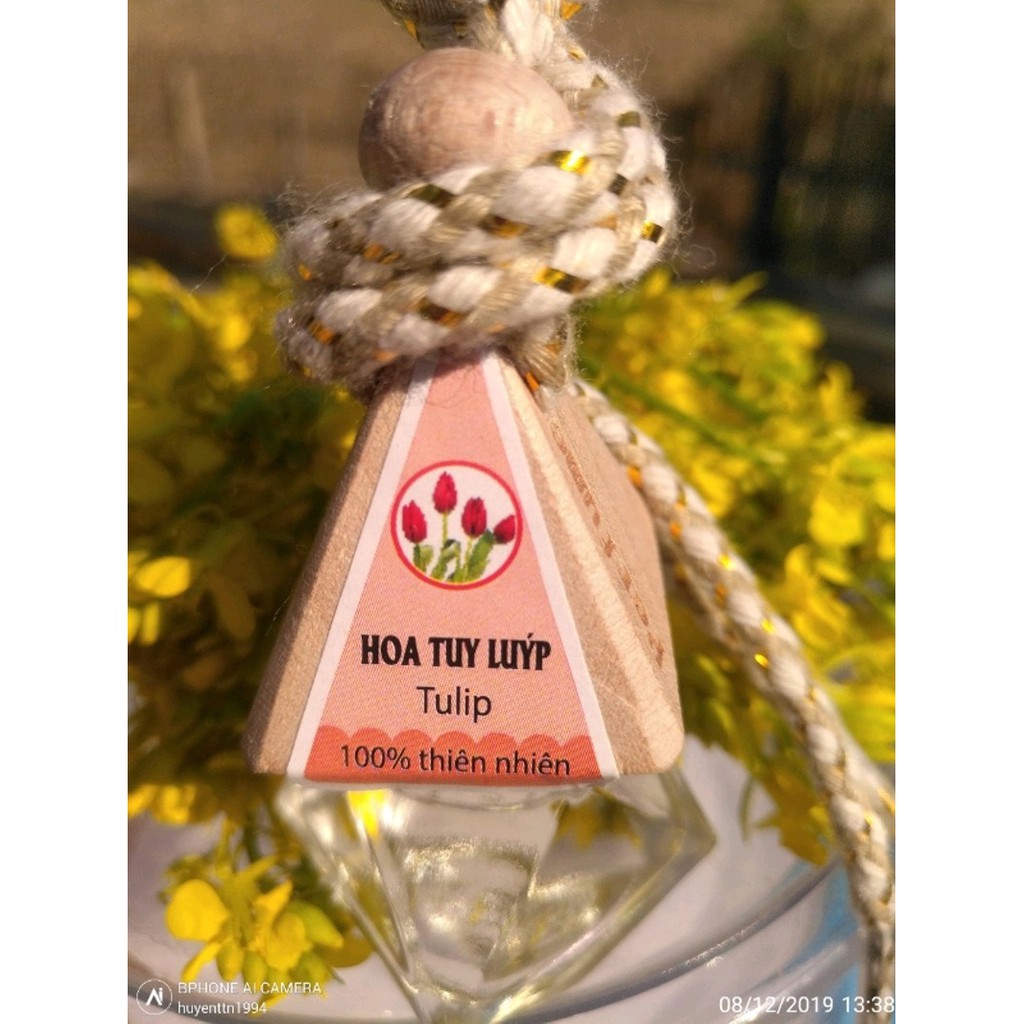 [ATULA12793] Tinh dầu HOA TULIP lọ treo khử mùi xe ô tô