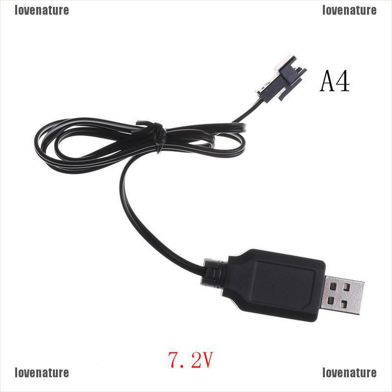 💥💥Dây cáp sạc USB DC 3.6V-7.2V cho xe hơi điều khiển từ xa
