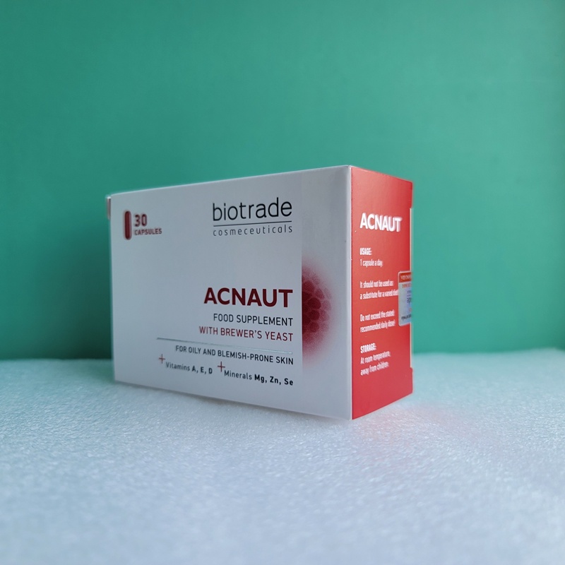 Viên uống giảm mụn Acnaut Food Supplement 30 viên