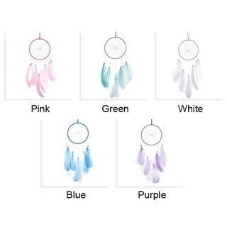 Dreamcatcher Đính Lông Vũ Trang Trí