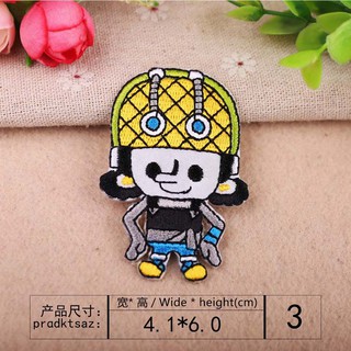 Miếng dán ủi quần áo hình anime Nhật Bản