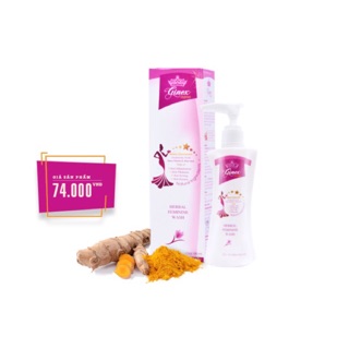Dung dịch vệ sinh phụ nữ tinh chất nghệ Nano Ginex Nano 100ml