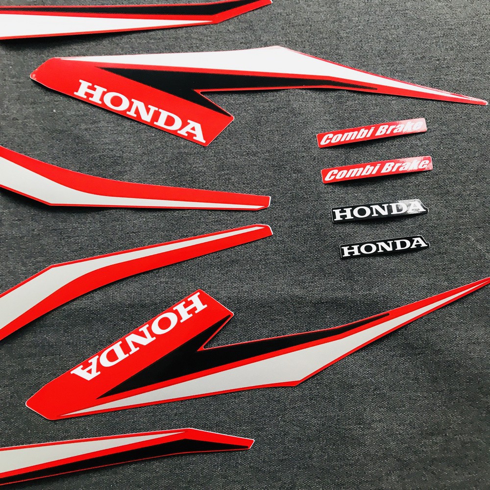 [CỰC RẺ] Tem rời dán full xe Honda VARIO 2019 hàng siêu bền như zin ( ĐỎ ĐEN TRẮNG )
