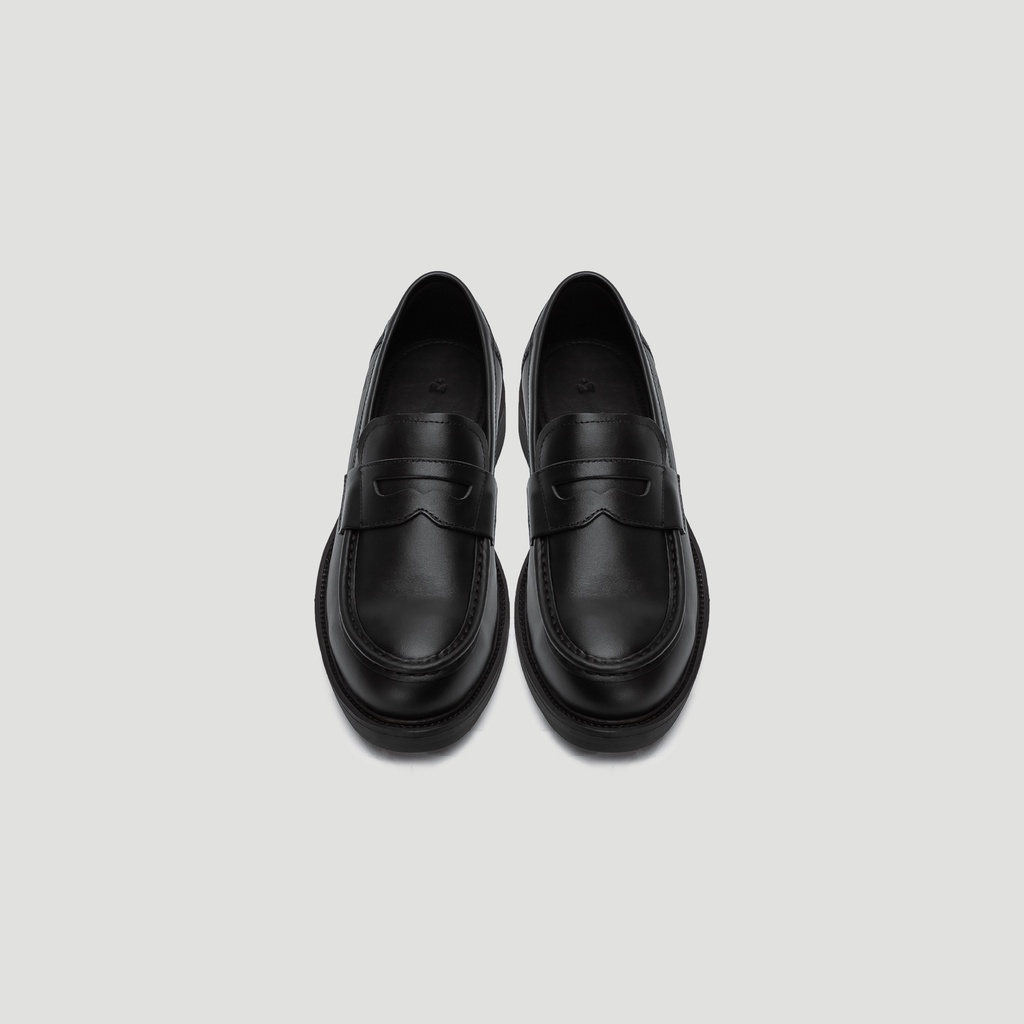 Giày Lười THEWOLF Penny Loafer - Đen